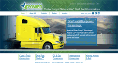 Desktop Screenshot of americanpowergroupinc.com